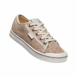 Keen Luft Cell Felt Lace Up Sneaker Womens Size 10 Taupe Casual Comfort Shoes